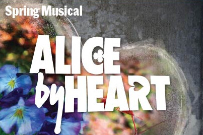A poster announcing Alice by Heart. 