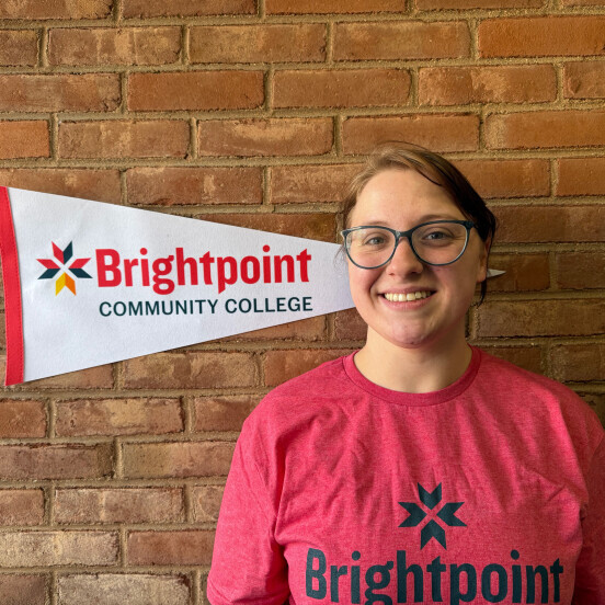Brightpoint Student Ambassador Sydney smiles. 