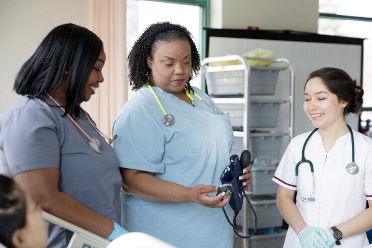 Brightpoint Nursing students