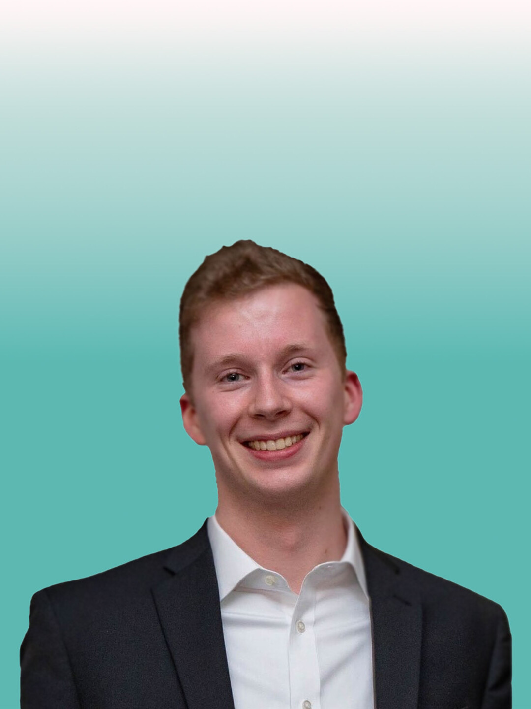 Ben Brooks wears professional attire and smiles. 