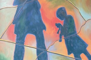 Early Morning Drop-off Shadow 6 by Alice Anne Ellis