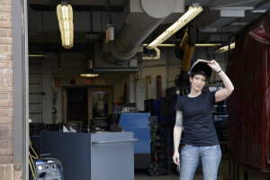 Tiffany Longest, welder